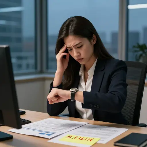 她显然对项目一再延误感到恼怒。