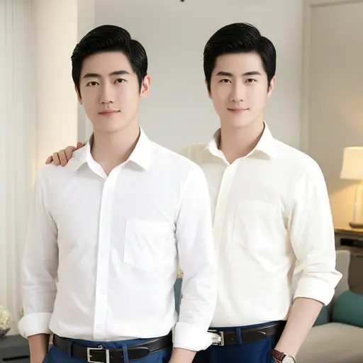 这两兄弟在性格上非常相似。