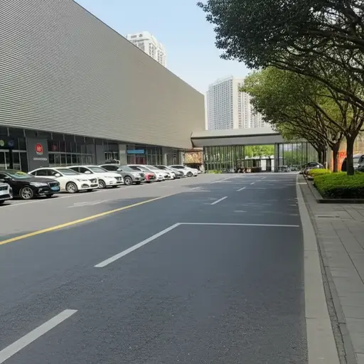 我们在博物馆附近找到了一个停车位。