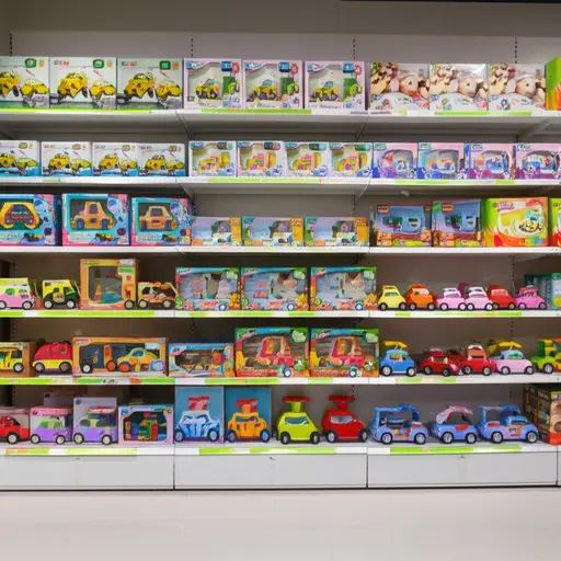 这家商店卖很多玩具。