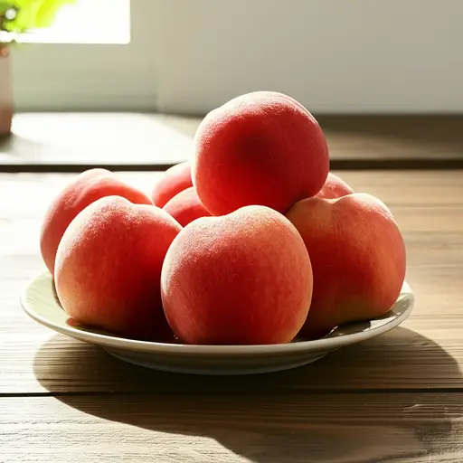 桃子是我最喜欢的水果。