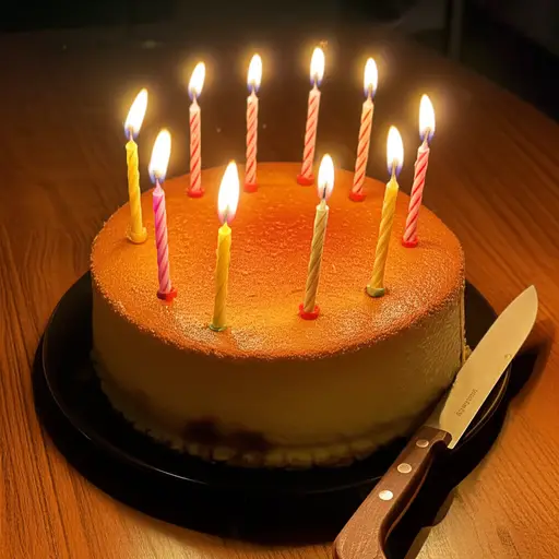 我们需要一把刀来切蛋糕。