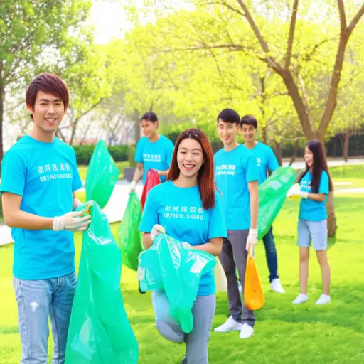 他们属于一个本地环保组织。