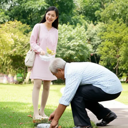 她有一个总是乐于助人的特定朋友。