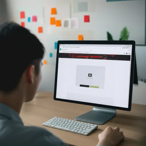 我上传了一个短视频到网站上。