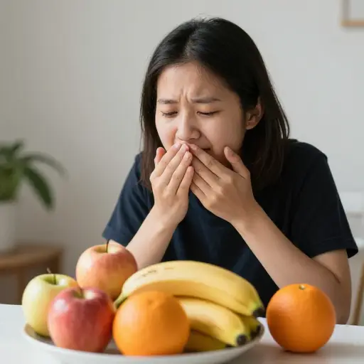 如果你饿了，那就吃点水果吧。