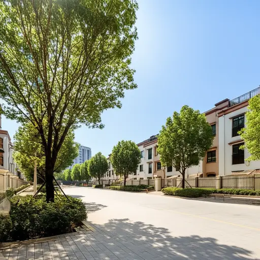 他们搬到了公园附近一个安静又抢手的社区。