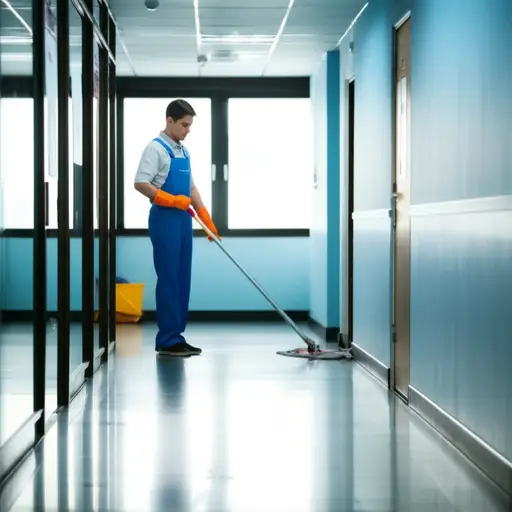 我们的清洁工每周三来。