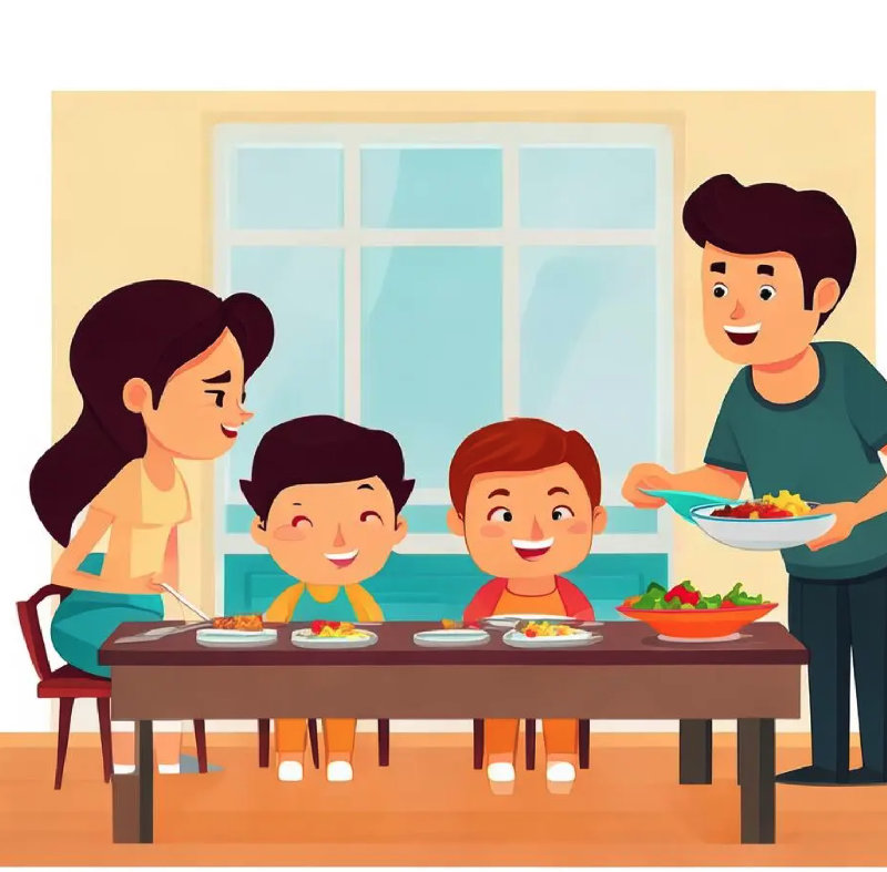 晚餐准备好了！