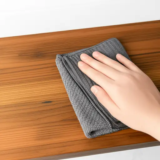 请把架子上的灰尘擦掉。