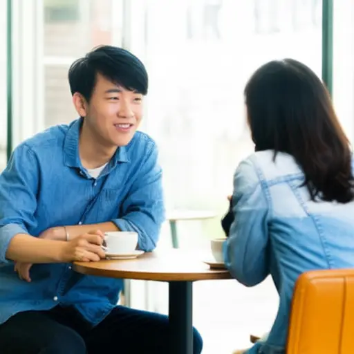 他的英语口语已经足够进行日常对话了。