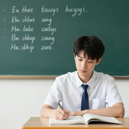 我的英语没那么差，实际上我在学校学了六年英语。