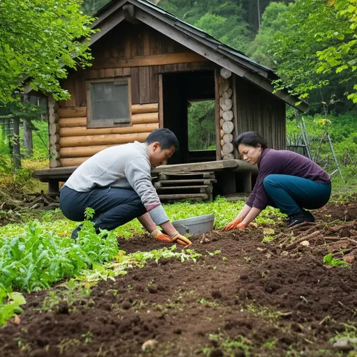 他们选择了一种另类的生活方式，远离现代公共设施。