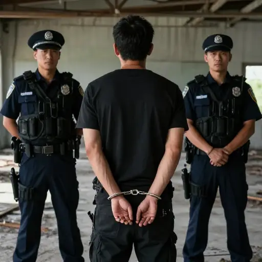 在与绑匪谈判后，警察释放了人质。