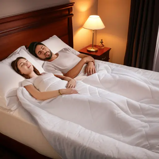 我们那晚睡得很舒服。