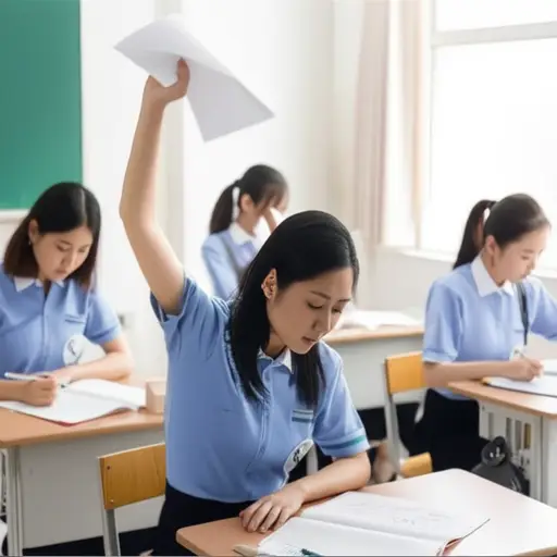 百分之二十的学生通过了考试。