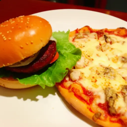 你想吃汉堡还是披萨？