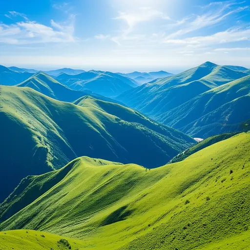 我们可以参观捷克和德国边境附近的山脉。