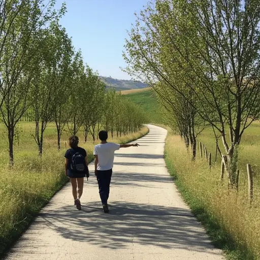 我们沿着路再走远一点吧。