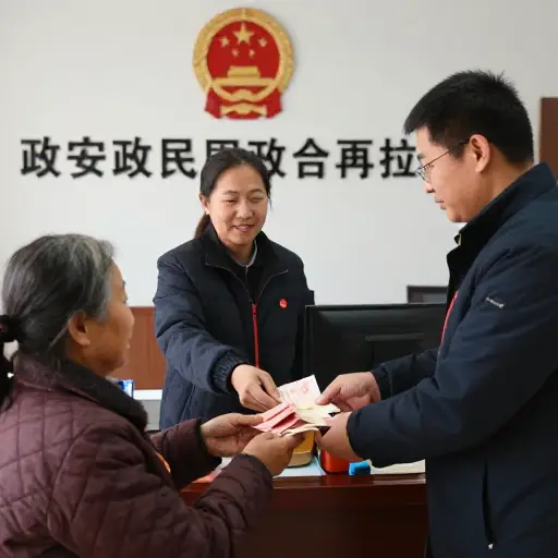 政府为低收入人群提供支持。
