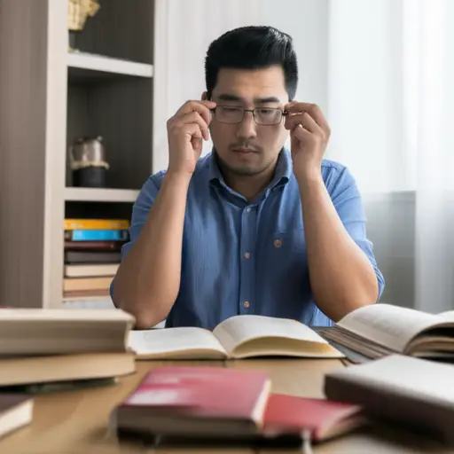 我让他去找我的眼镜。