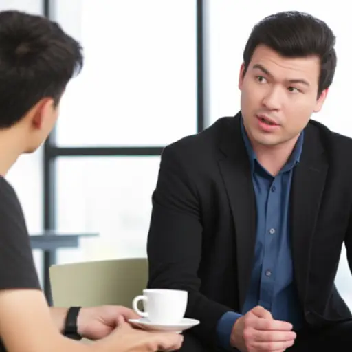 他给了我一条建议。