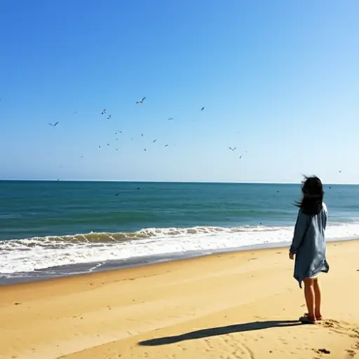 当你到达时，就能闻到海盐的味道。