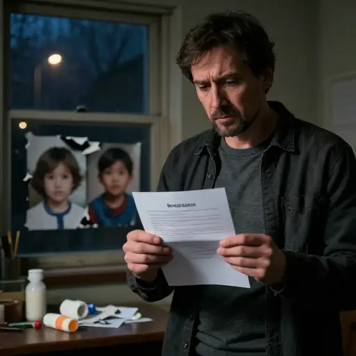 他被勒索，他的孩子两次被绑架，他的妻子在神秘而可疑的情况下受重伤。