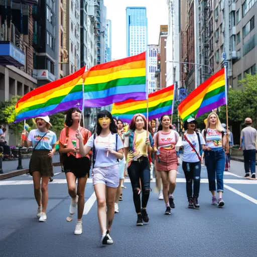 他们为同性恋权利而战。