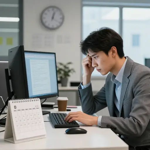 我们正面临一个紧迫的截止日期。