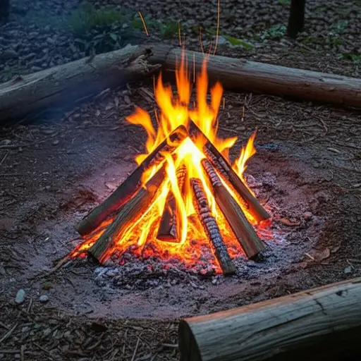 我决定让营火熄灭，而不是再添柴火。