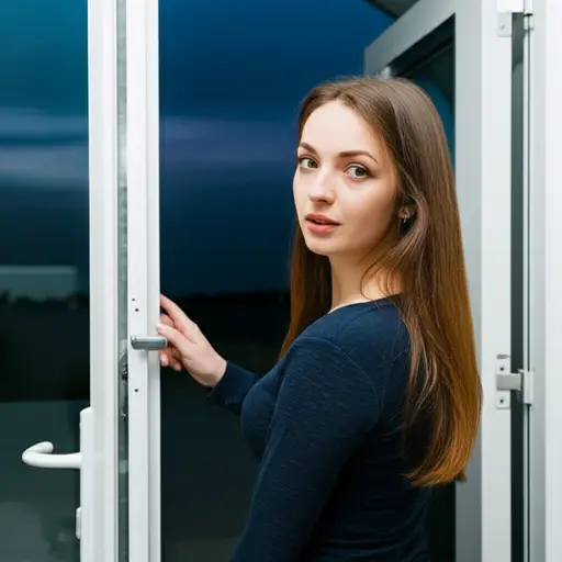 她可能随时到达。