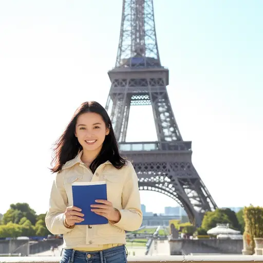 她是一位母语法语说话者。