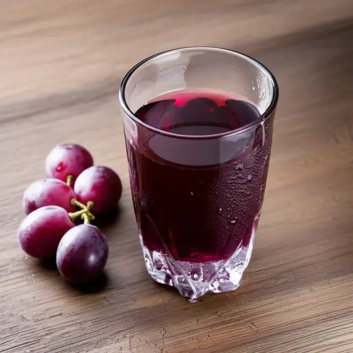 葡萄汁很好喝。