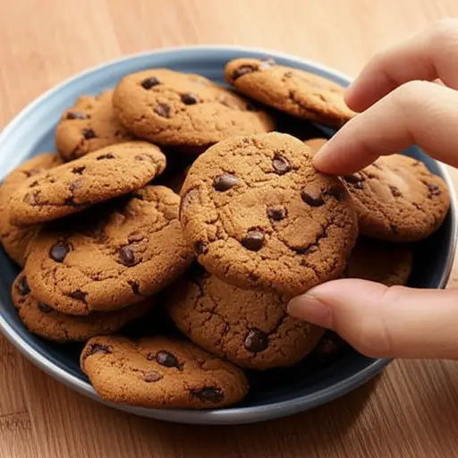 这些饼干很好吃，你想来一块吗？