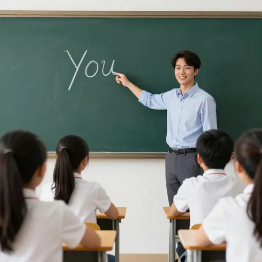 “You”（你/你们）是第二人称代词。