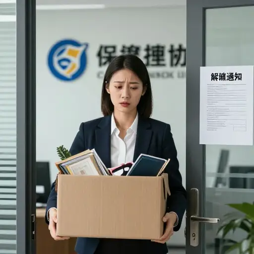 公司因她多次违反行为准则而解雇了她。
