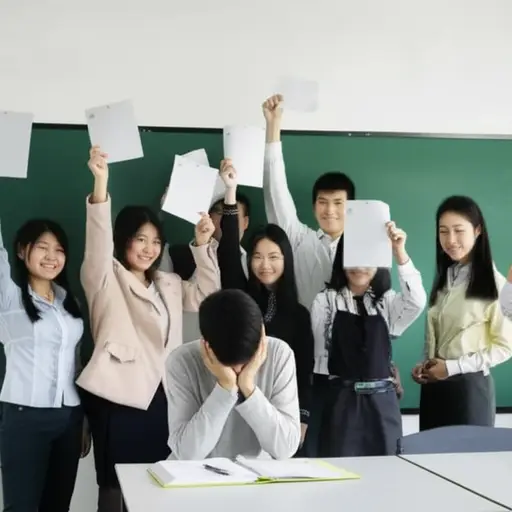 除了约翰，每个人都通过了考试。