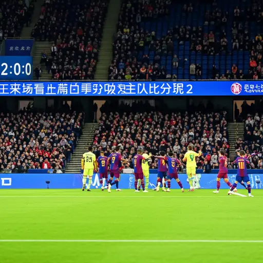 主队以两球领先。