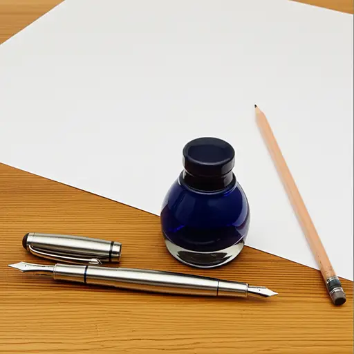 请用墨水书写，不要用铅笔。