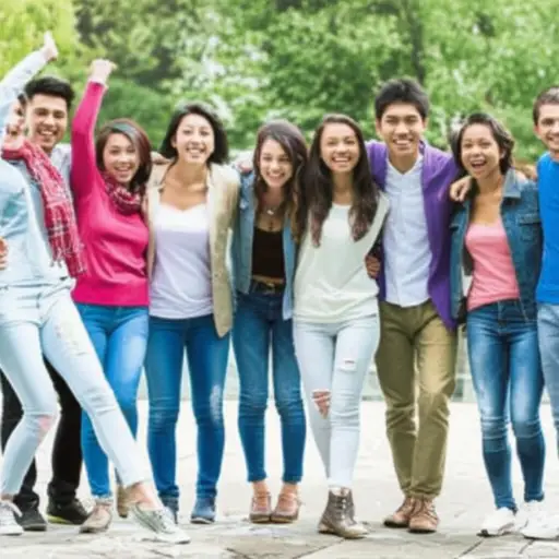 他的朋友们是一群好人。