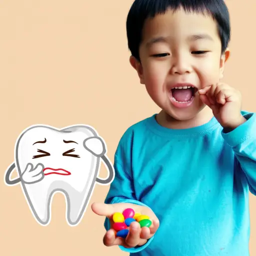 吃太多糖果对牙齿不好。