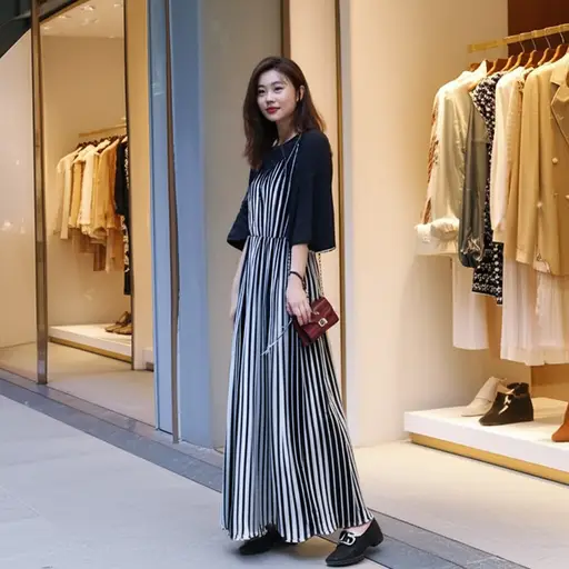 她总是紧跟最新时尚潮流。