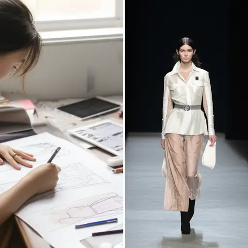 将来，我希望能成为一名服装设计师或顶级模特。