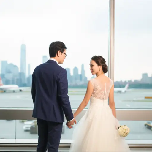 他从纽约带回了他可爱的新娘。