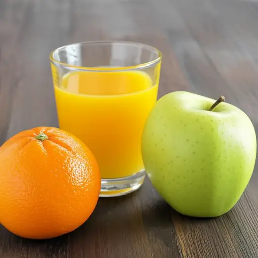 你想喝苹果汁还是橙汁？
