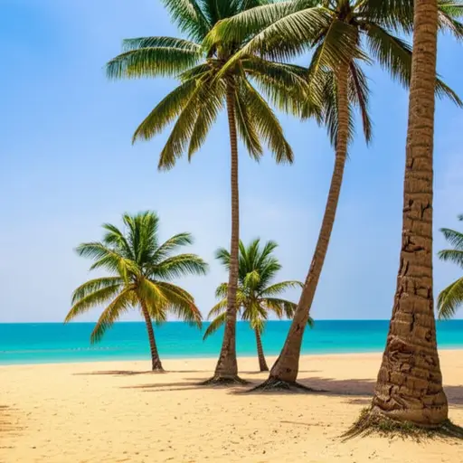 这座岛屿以其美丽的沙滩而闻名。