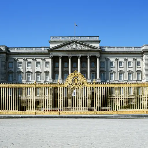 白金汉宫是伦敦最著名的地标之一。