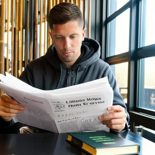 我通常更喜欢读报纸，但也不讨厌书本。