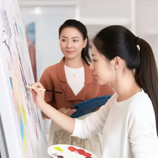 我钦佩她的创造力。